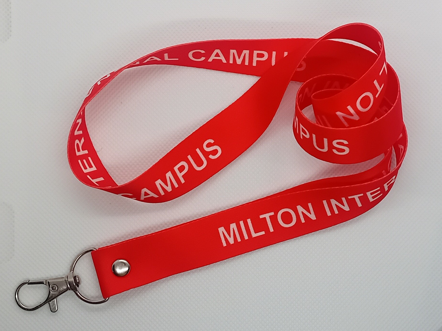 Neck Straps for Campus Custom Lanyards (MILTON)